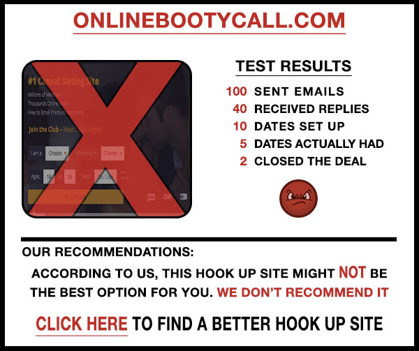 OnlineBootyCall Reviews: Is OnlineBootyCall.com Working?